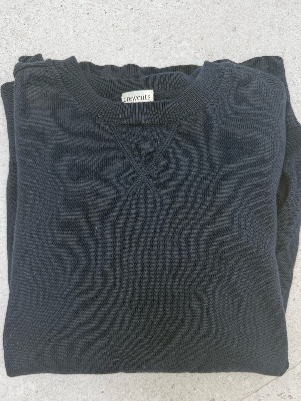 Crewcuts Navy Boy’s Crewneck Sweater